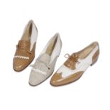 FERRAGAMO SHOES, three pairs