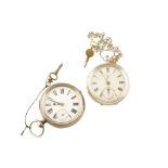 HIRST BROS & CO SILVER OPEN FACE GENTLEMAN'S POCKET WATCH
