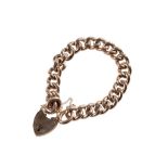 9CT GOLD CHAIN LINK BRACELET