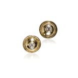 RICH HAYES: 18CT YELLOW GOLD EARRINGS