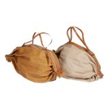 IL BISONTE, TWO 'CARAMELLA' SHOULDER BAGS