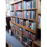 A LARGE COLLECTION OF BOOKS (contents of bookcase)