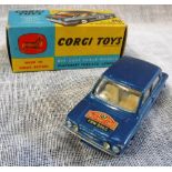 CORGI TOYS; A HILLMAN IMP in Monte Carlo Trim (328) with original box