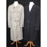 A COLLECTION OF GENTLEMAN'S COATS AND JACKETS including a Burberry's Trench Coat