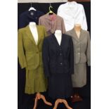 A COLLECTION OF VINTAGE JACKETS AND SUITS