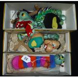 PELHAM PUPPETS; "MOTHER DRAGON", "BABY DRAGON" AND "CATERPILLAR" (all with original boxes) Circa