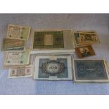 A COLLECTION OF CONTINENTAL BANK NOTES