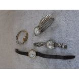 A COLLECTION OF LADIES WRISTWATCHES