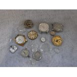 A COLLECTION OF WRISTWATCH MOVEMENTS