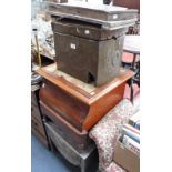 AN EDWARDIAN ELECTRIC SERVANT'S BELL INDICATOR a commode and other items