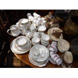 A PARAGON BELINDA DINNER SERVICE and a Branksome China dinner service