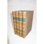 W SWAYSLAND: 'Familiar Wild Birds', pub. Cassell & Co, 1883, four vols, half calf