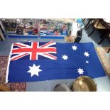 A LARGE AUSTRALIAN FLAG