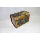 J BEKKERS & ZOON, DORDRECHT 'HOLLAND': An early 20th century lithographed tin box decorated