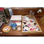 A COLLECTION OF VINTAGE 1950S WORCESTER TABLE MATS (boxed) and similar items