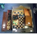 A COLLECTION OF CHESS SETS