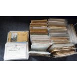 A COLLECTION OF VINTAGE LETTERCARDS (one box)