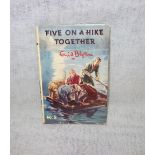 ENID BLYTON: 'Five go on a Hike Together' (fourth impression 1954), signed 'Jennifer Love from