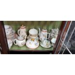 A COLLECTION OF EDWARDIAN TEA AND COFFEE WARE