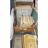 A COLLECTION OF VINTAGE SHEET MUSIC and music booklets, including "The Baby's Opera" mainly circa