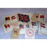 A COLLECTION OF SILK CIGARETTE CARDS