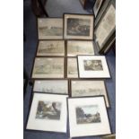 A SERIES OF COMIC SPORTING PRINTS after Henry Alken, published S & J Fuller 1816, and others