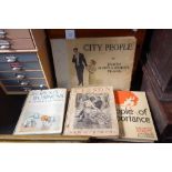 JAMES MONTGOMERY FLAGG: 'City People', Life Publishing Company 1908, and other books