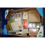 A COLLECTION OF VINTAGE PLAYING CARDS, including "Exide batteries", "The Golden Nugget" casino and