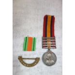 A SOUTH AFRICAN MEDAL, the edge marked '33070 L. Corpl: W.H. Le Page. 70th Coy IMP: Yeo:' with