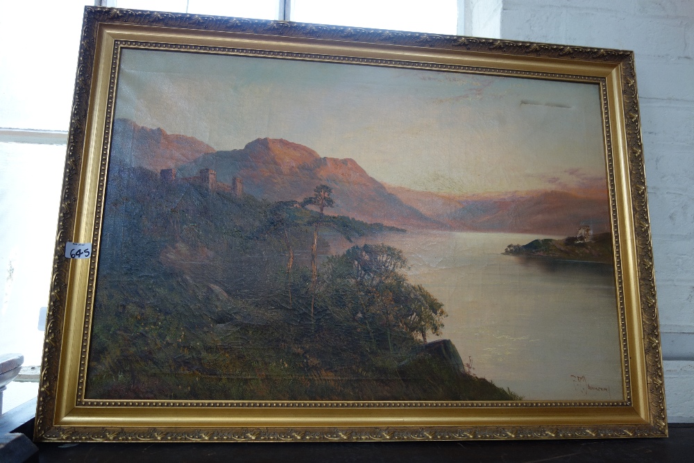 FRANCES E JAMIESON 1895-1950; "Middle Lake Killarney" oil an canvas and a similar oil by the same - Image 2 of 2