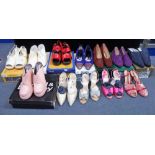 A LARGE COLLECTION OF LADIES SHOES TO INCLUDE MAUD FRIZON