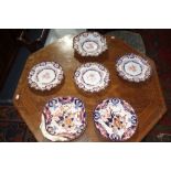 A COLLECTION OF ROYAL CROWN DERBY and Crown Derby dessert plates