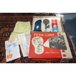 J.S. FRIEZE & CO LTD: A Peak Cine 8mm projector, hand driven, in original box with packaging and