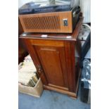 AN EDWARDIAN MAHOGANY POT CUPBOARD by Smee & Cobay, London