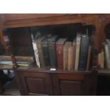 A COLLECTION OF BOOKS, including 'Fleetwood's Life of Christ', leather bound