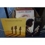 A LARGE COLLECTION OF LP RECORDS to include Glenn Miller