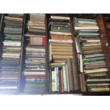 A LARGE COLLECTION OF BOOKS (contents of bookcase)