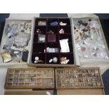 A COLLECTION OF JEWELLER'S SPARES and jewellery