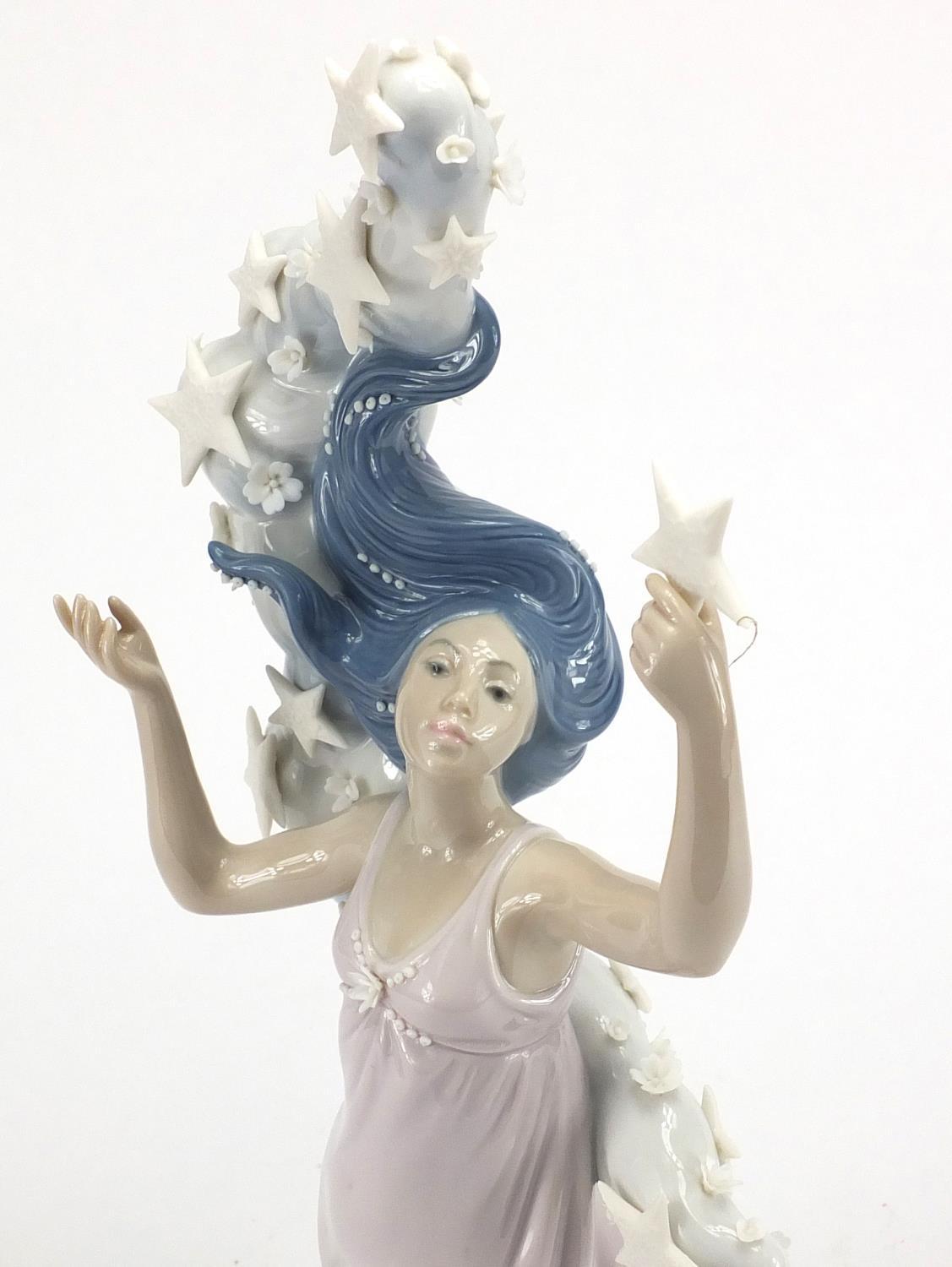 Large Lladro Inspiration Millennium 2000 Milky Way figure group, numbered 6569 with box, 39cm high : - Image 3 of 6