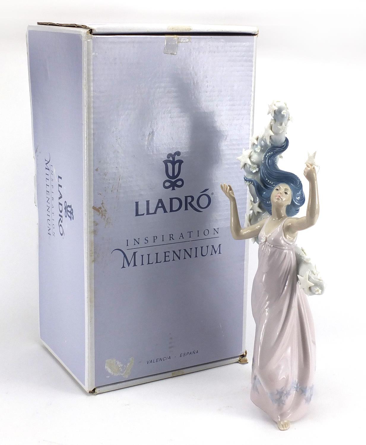 Large Lladro Inspiration Millennium 2000 Milky Way figure group, numbered 6569 with box, 39cm high :