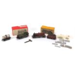 Model railway including OO gauge locomotive numbered 1108, Wills Finecast Great Western Railway