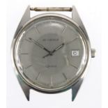 Gentleman's Bucherer quartz wristwatch with date dial, 3.2cm in diameter Further condition reports