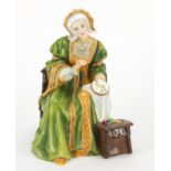 Royal Doulton figurine Anne of Cleves HN3356, Limited edition 753/9500, with box, 15.5cm high :