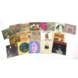 Folk vinyl LP's including Incredible String Band, Copper Family, Ronnie Lane and Bonnie Dobson : For