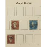 19th century and later British and world stamps arranged in eight albums : For further Condition