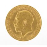 George V 1911 gold half sovereign : For further Condition Reports Please Visit our Website