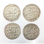 Four Indian silver tanka's, approximate weight 43.6g : For further Condition Reports Please Visit