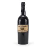 Bottle of Cockburn's 1955 vintage port : For further Condition Reports Please Visit our Website