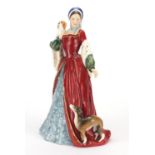 Royal Doulton figurine Anne Boleyn HN3232, Limited edition 2908/9500, with box, 23cm high : For