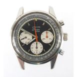 Vintage gentleman's' Anicar Sherpa 300 chronograph wristwatch, 4cm in diameter, numbered 1262970